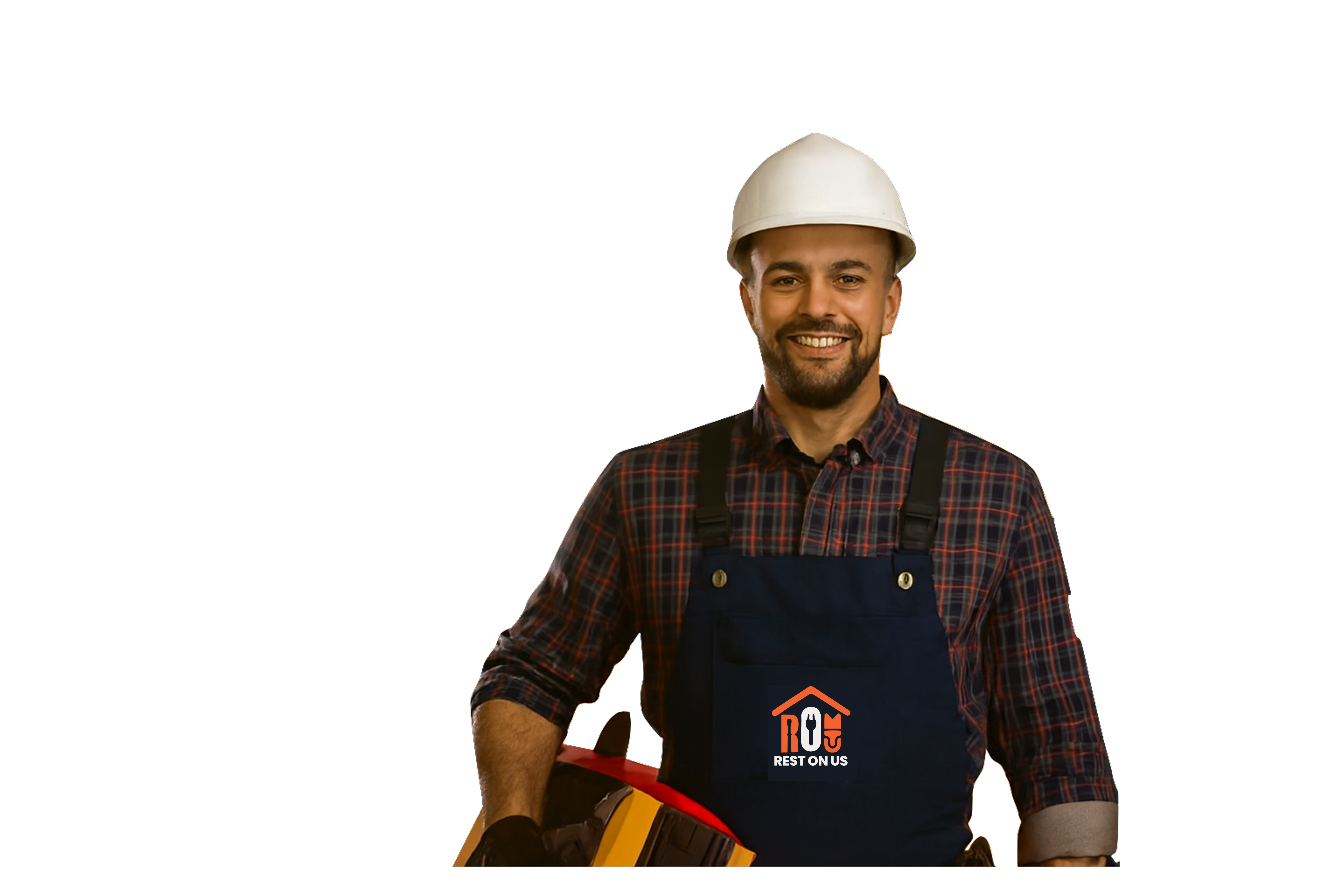 Handyman technician ready for service